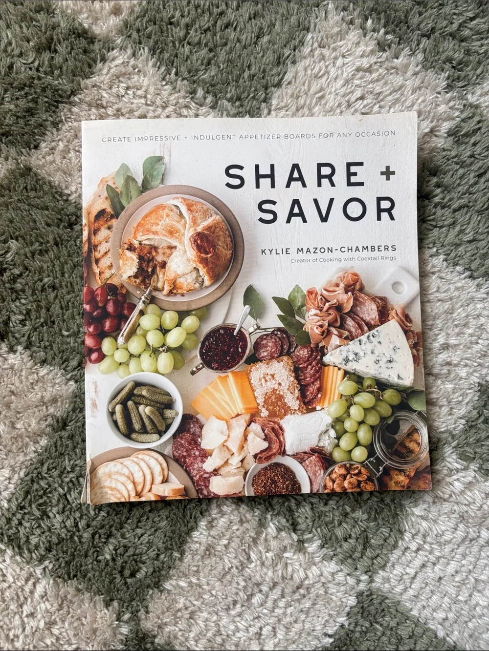Share + Savor Cookbook by - White Cover